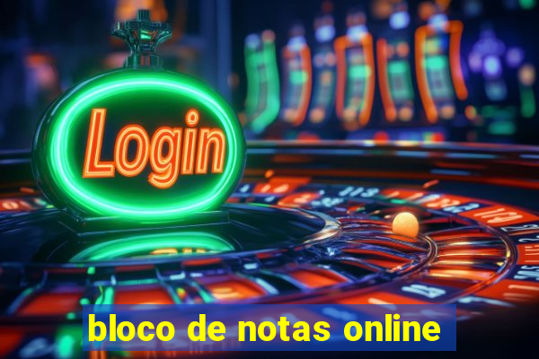 bloco de notas online